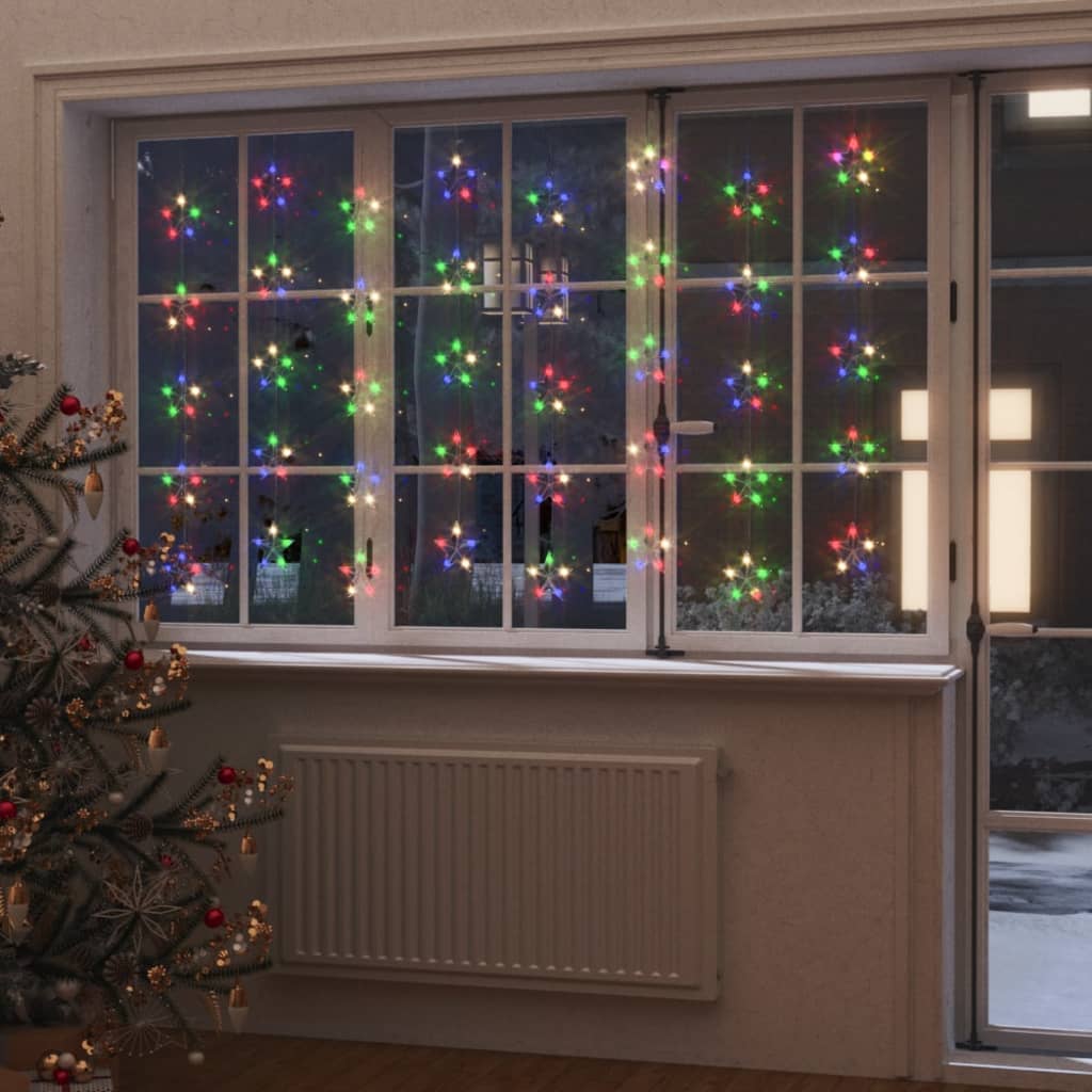 Led Star Curtain Fairy Lights 200 Led 8 Function