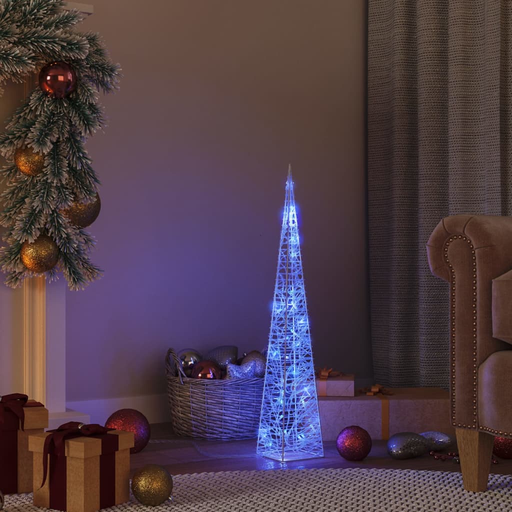 Acrylic Decorative Led Light Cone
