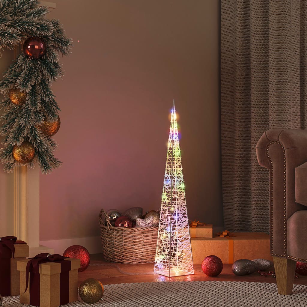 Acrylic Decorative Led Light Cone