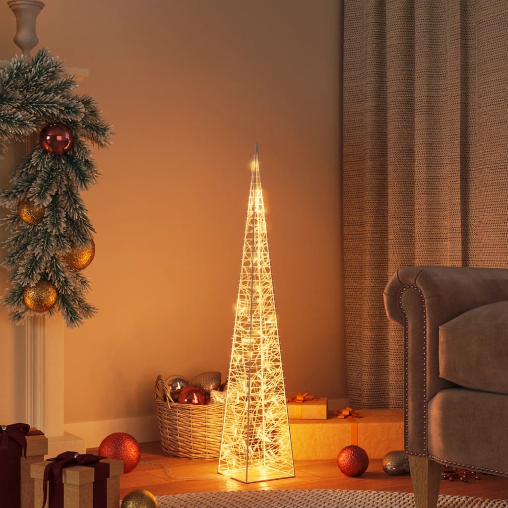 Acrylic Decorative Led Light Cone
