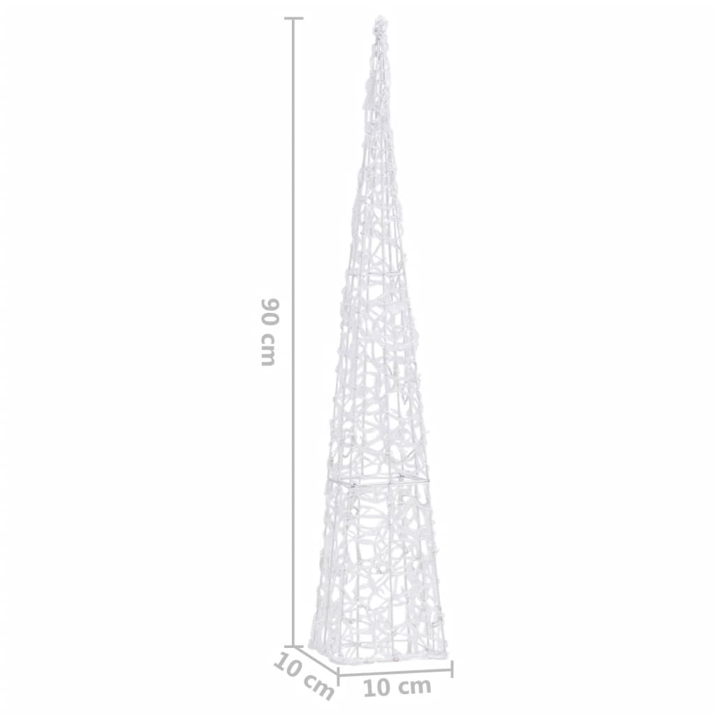 Acrylic Decorative Led Light Cone
