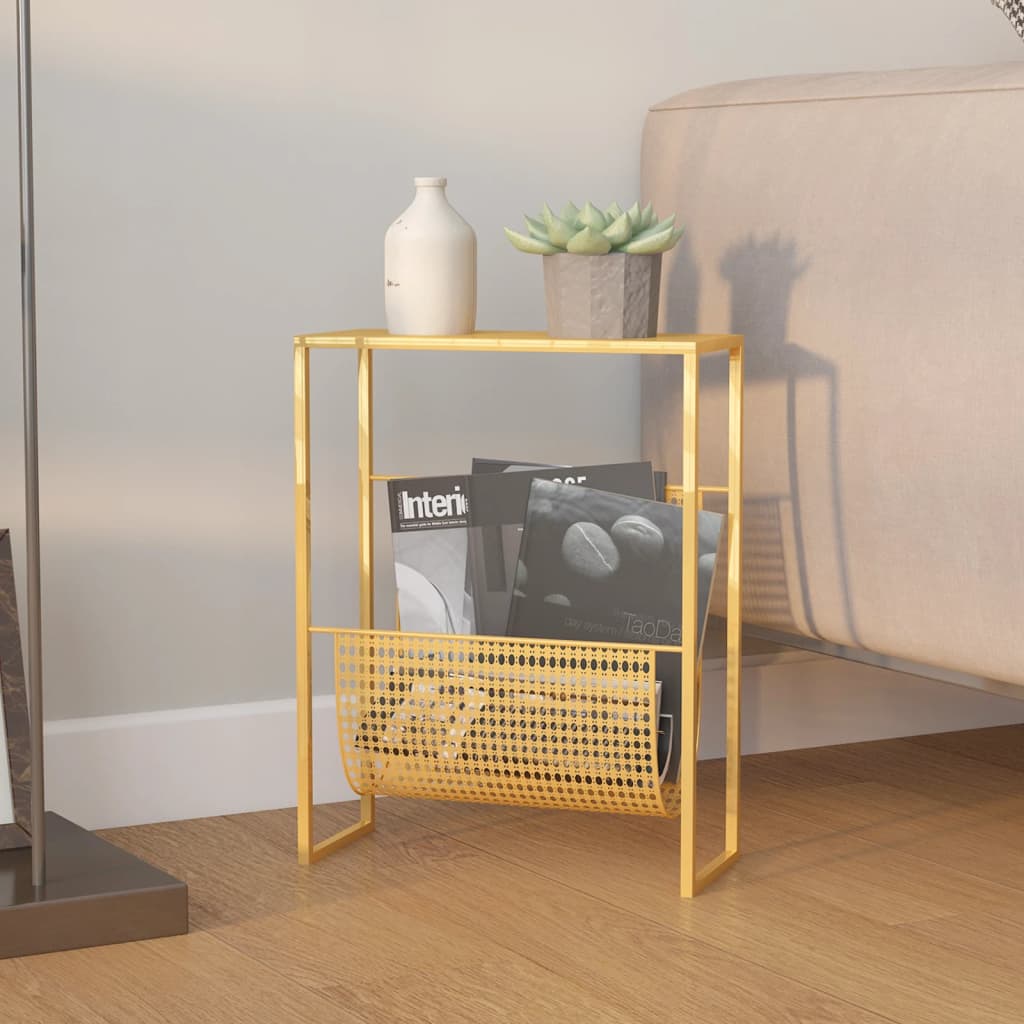 Magazine Rack 35X15X45 Cm Steel