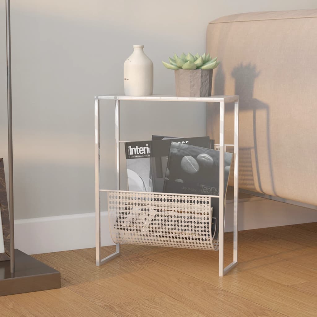 Magazine Rack 35X15X45 Cm Steel