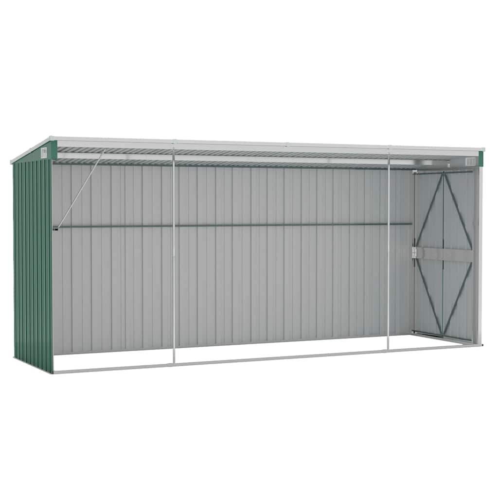 Wall-Mounted Garden Shed Galvanised Steel