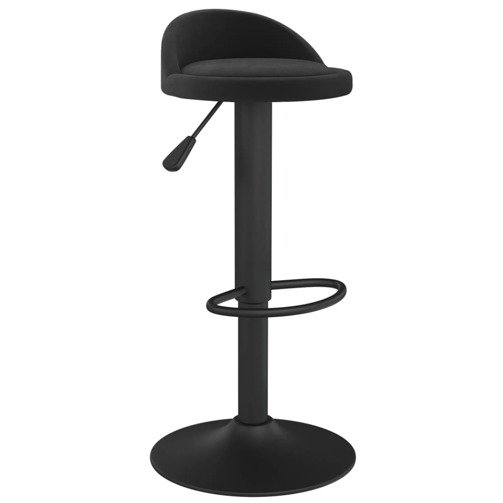 Bar Stools 2 Pcs Velvet