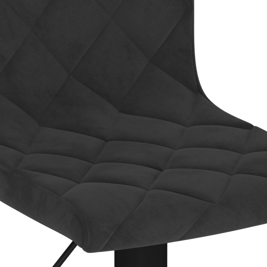 Bar Stools 2 Pcs Velvet