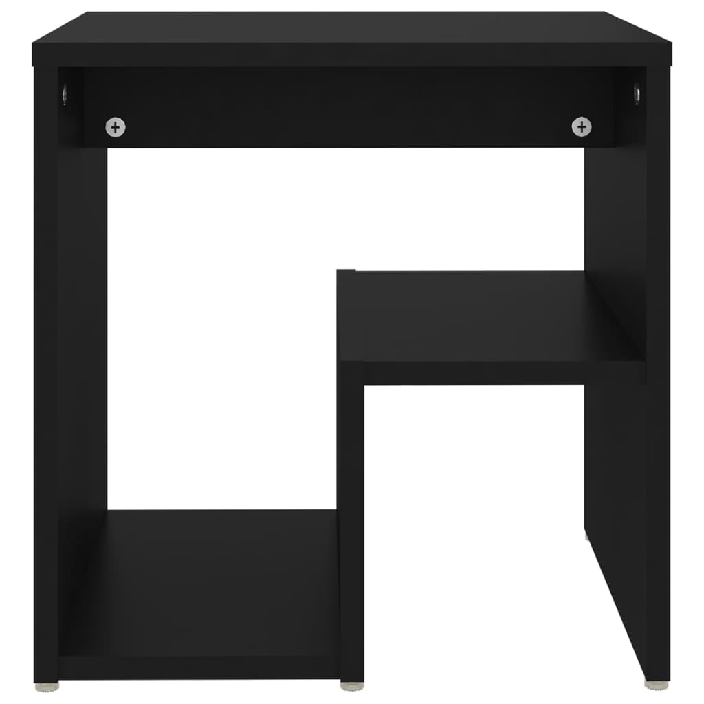 Bed Cabinets 2 Pcs 40X30X40 Cm Engineered Wood