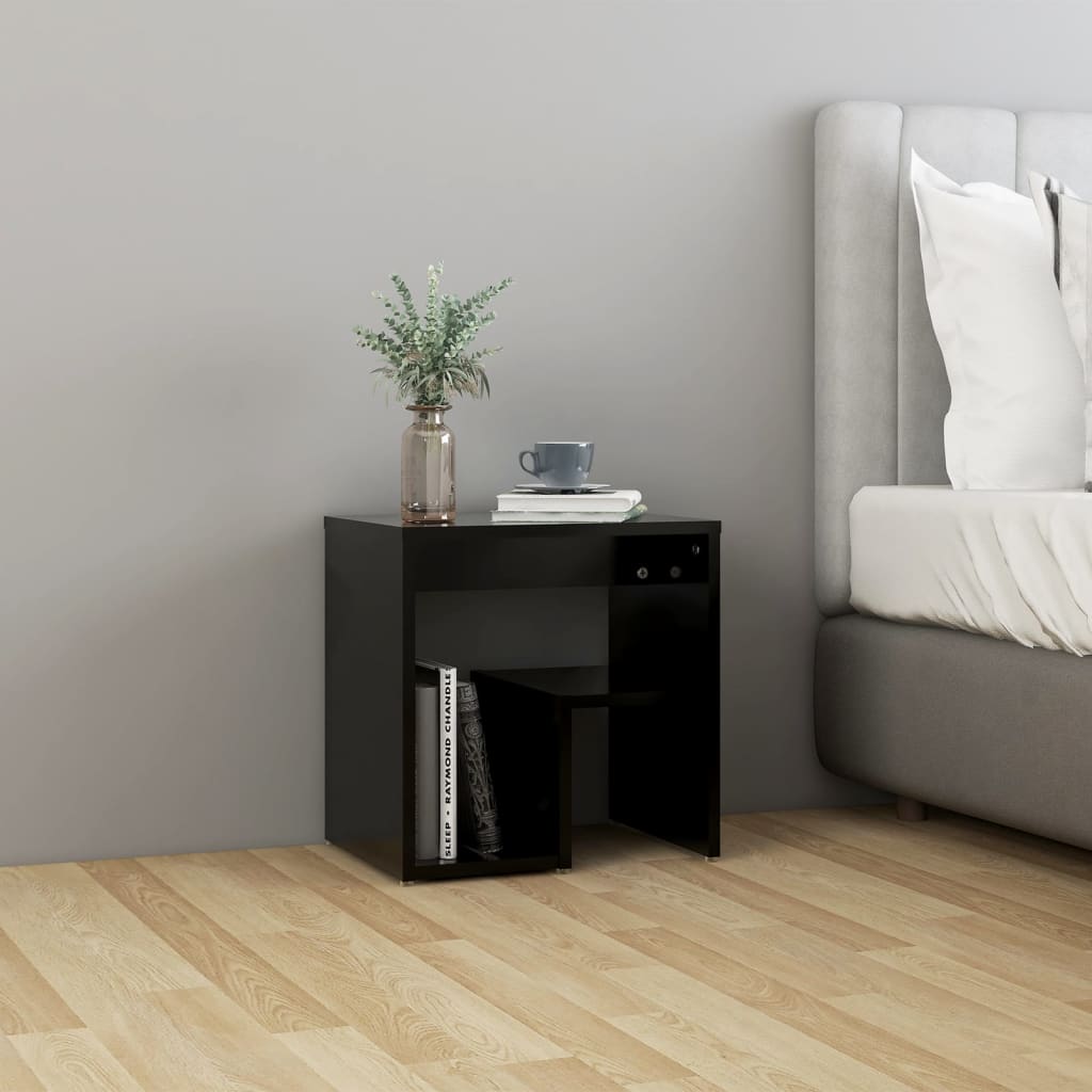 Bed Cabinets 2 Pcs 40X30X40 Cm Engineered Wood