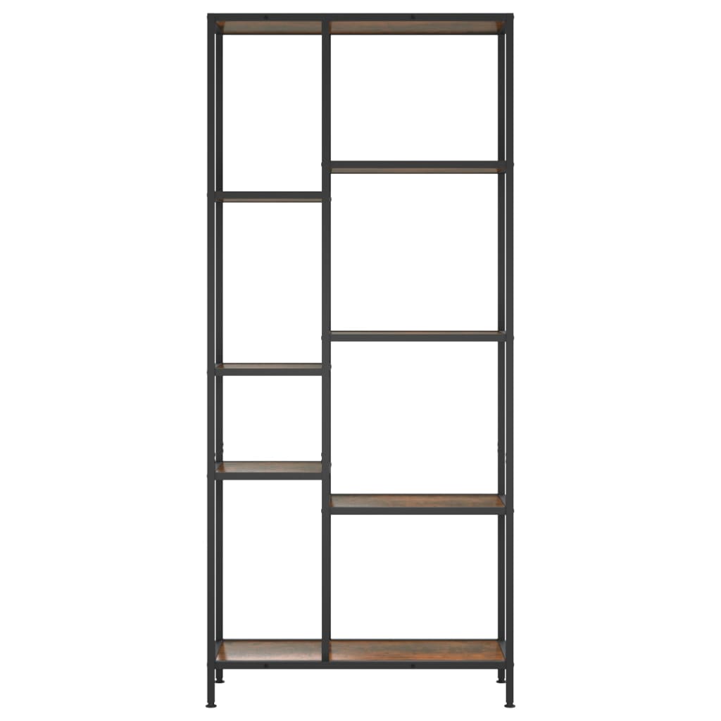 Book Shelf 80X30X Steel And Engineered Wood