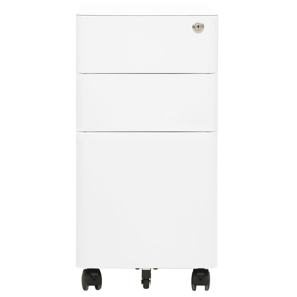 Mobile File Cabinet 30X45X59 Cm Steel