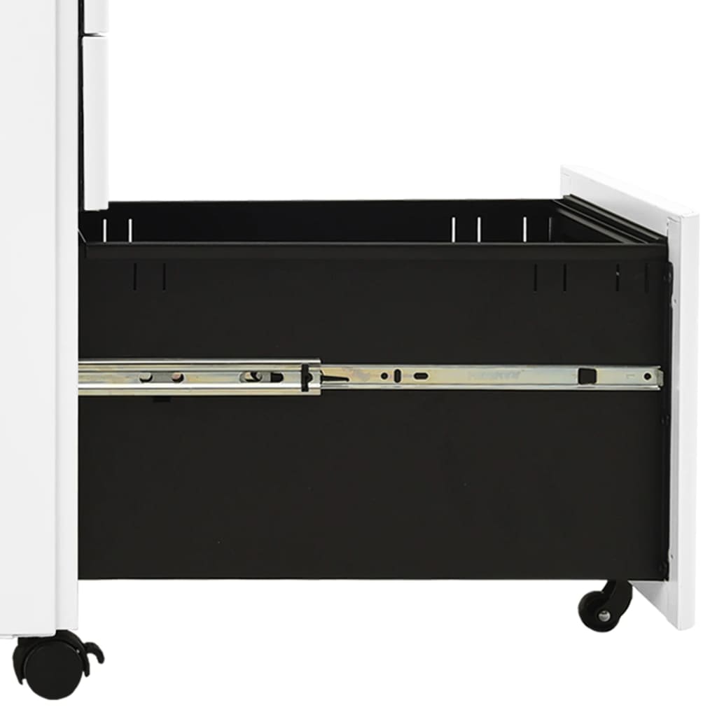 Mobile File Cabinet 30X45X59 Cm Steel