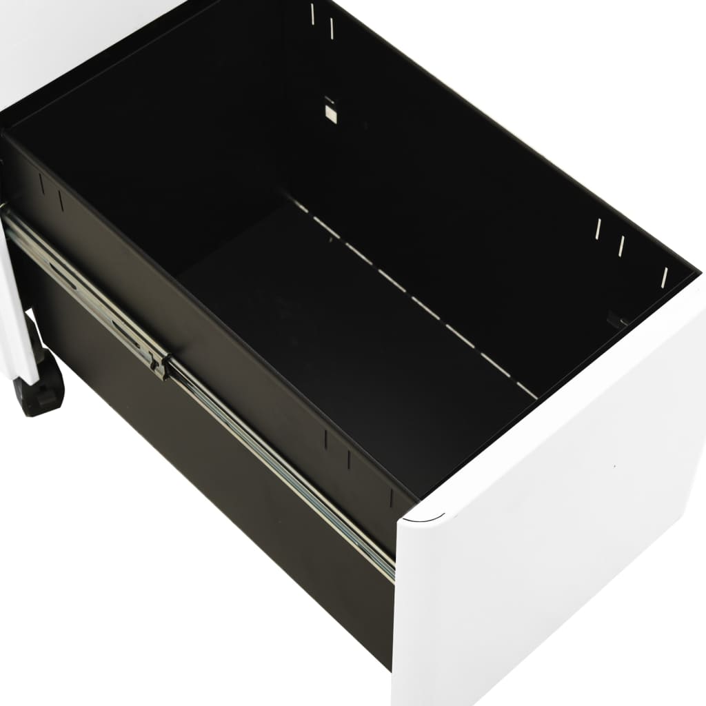 Mobile File Cabinet 30X45X59 Cm Steel
