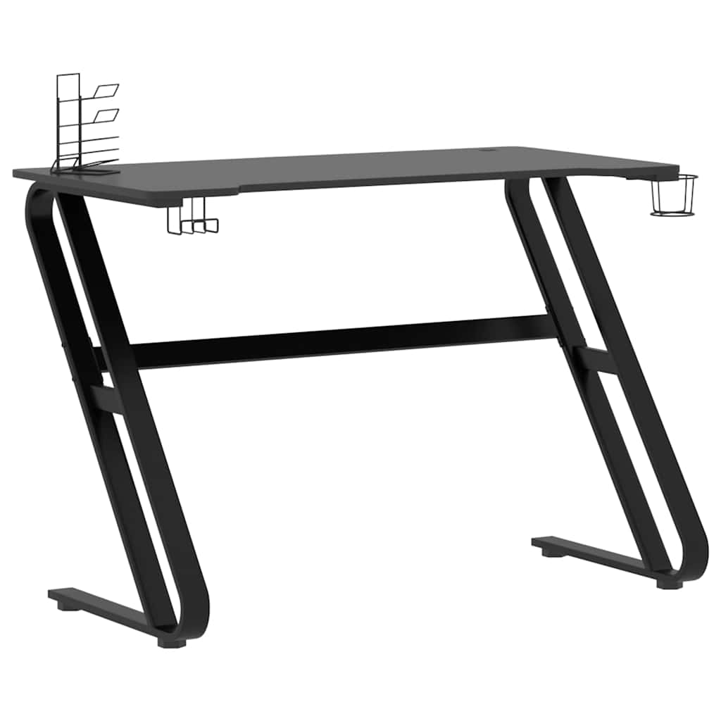 Gaming Desk With Zz Shape Legs