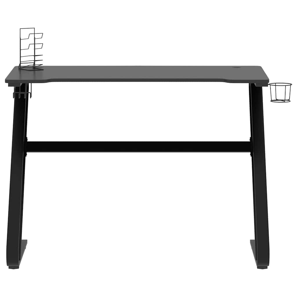Gaming Desk With Zz Shape Legs