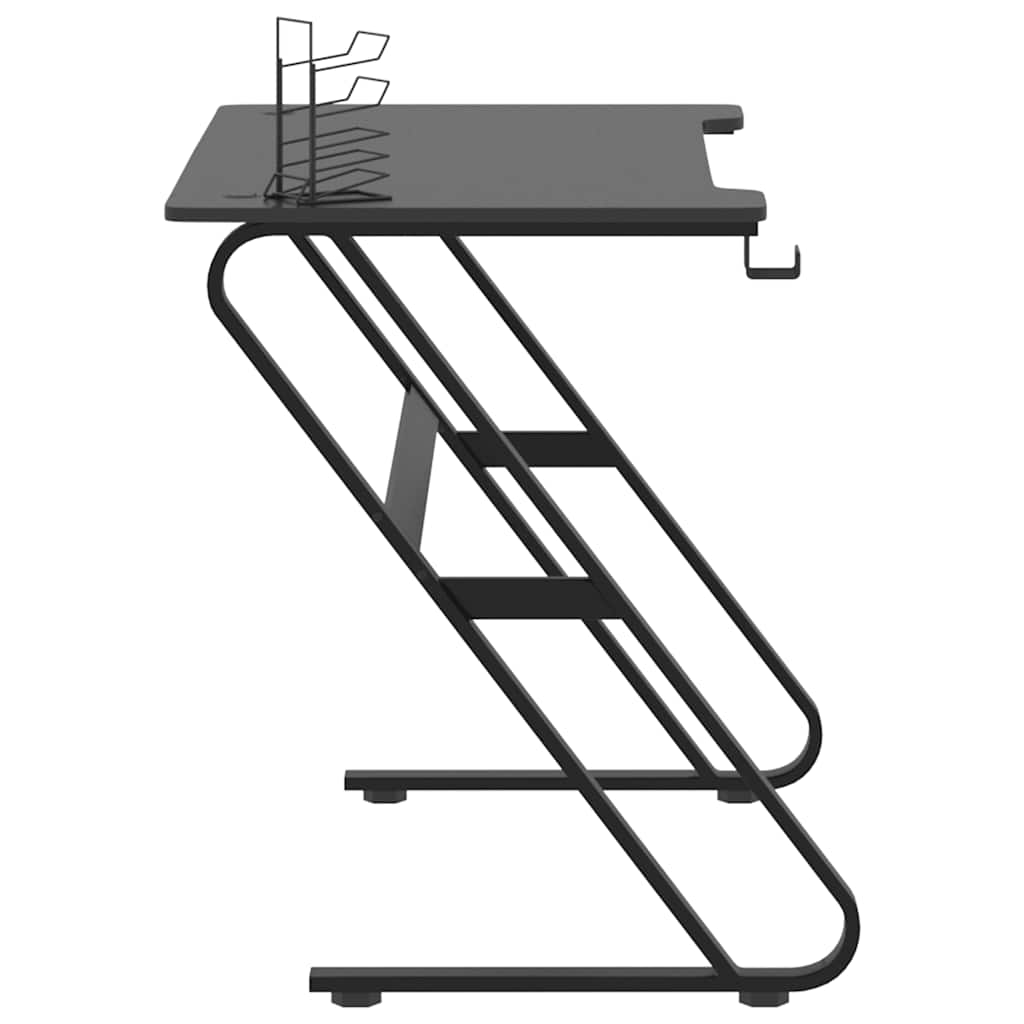 Gaming Desk With Zz Shape Legs