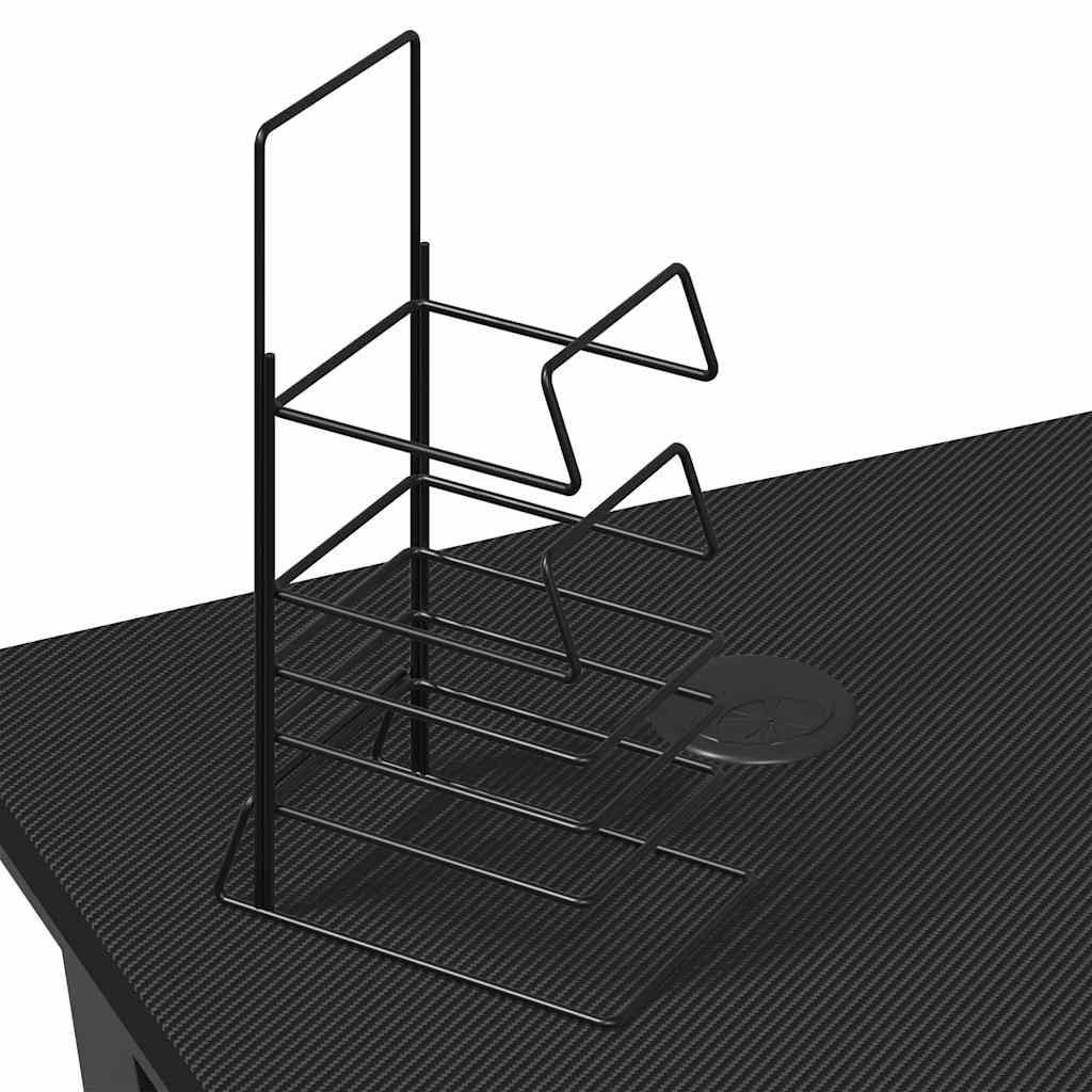 Gaming Desk With Zz Shape Legs