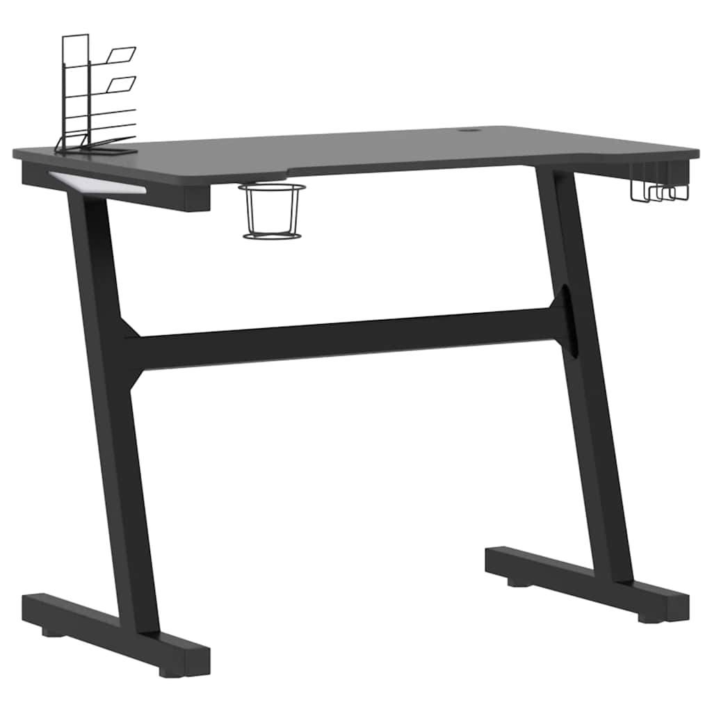 Gaming Desk Led With Z Shape Legs