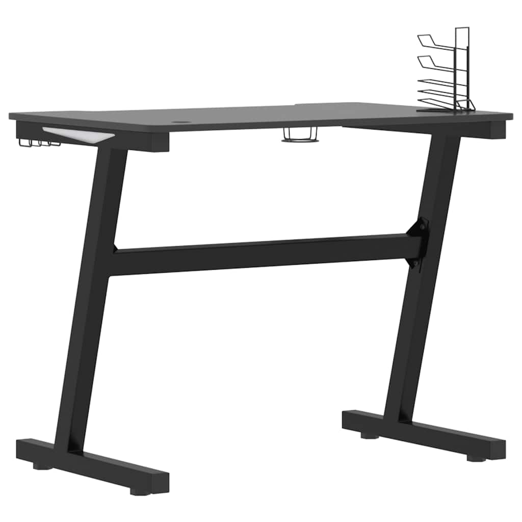 Gaming Desk Led With Z Shape Legs
