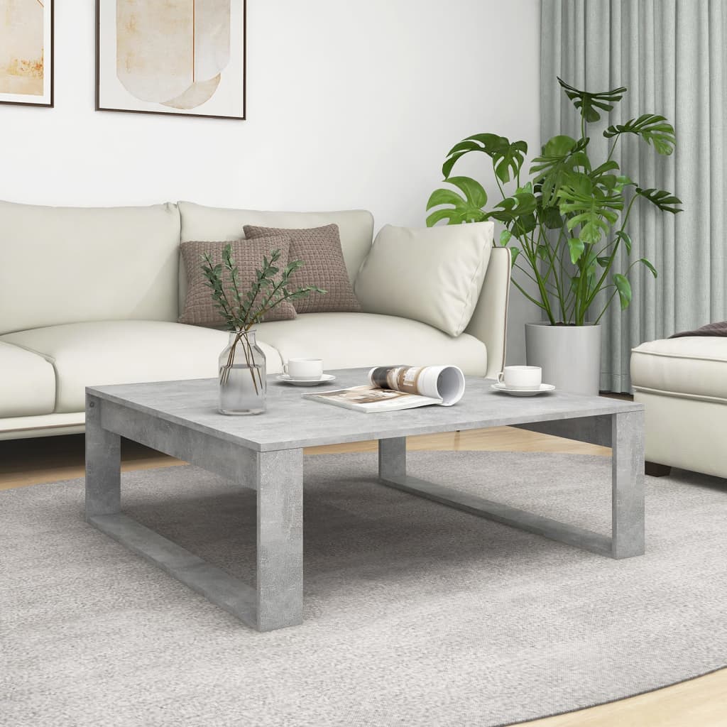 Side Table 50X50X35 Cm Engineered Wood