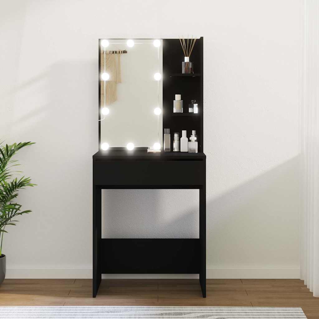Dressing Table 60 X 40 X 140 Cm Engineered Wood