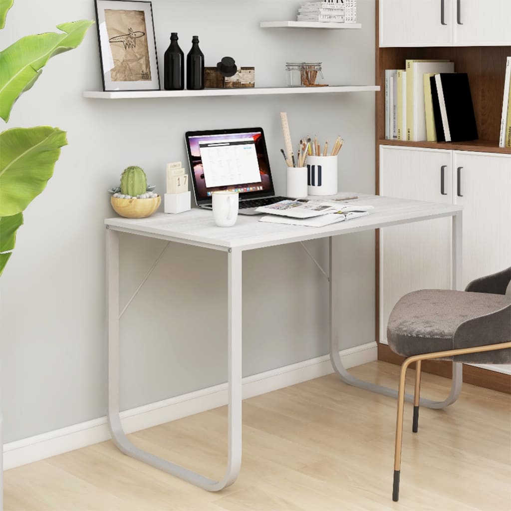 Computer Desk 110X60X73 Cm Engineered Wood
