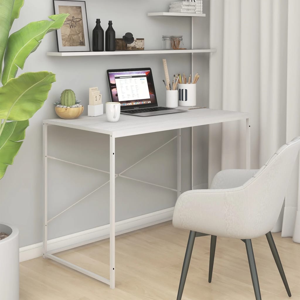 Computer Desk 110X60X70 Cm Engineered Wood