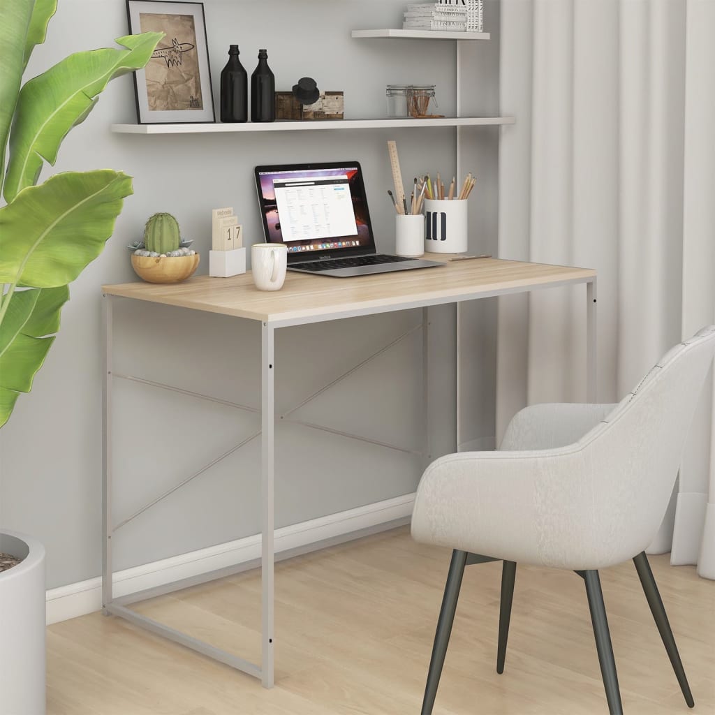 Computer Desk 110X60X70 Cm Engineered Wood
