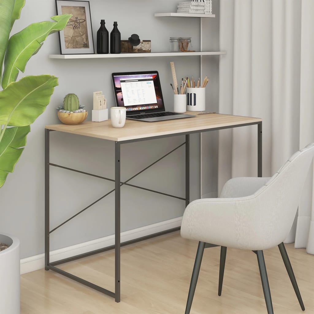 Computer Desk 110X60X70 Cm Engineered Wood
