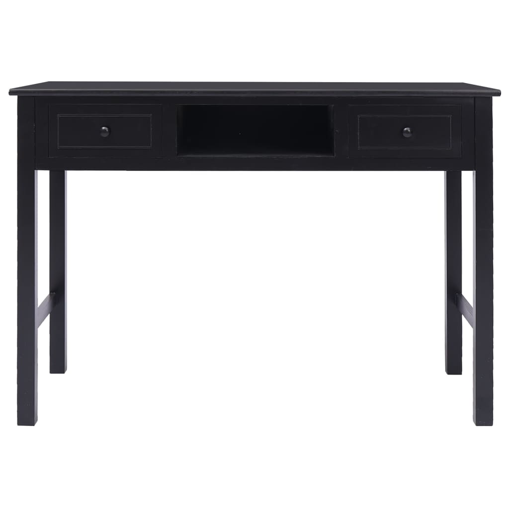 Writing Desk 108X45X76 Cm Solid Wood Paulownia