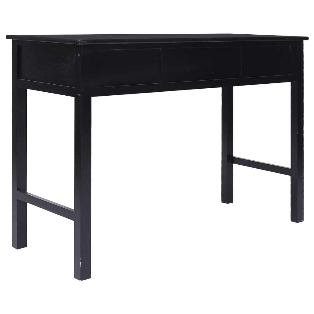 Writing Desk 108X45X76 Cm Solid Wood Paulownia