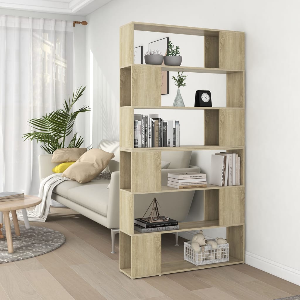Book Cabinet Room Divider 100X24X188 Cm