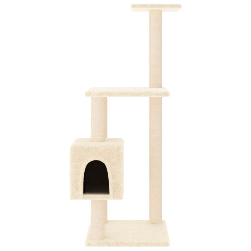 Cat Tree With Sisal Scratching Posts 104 Cm