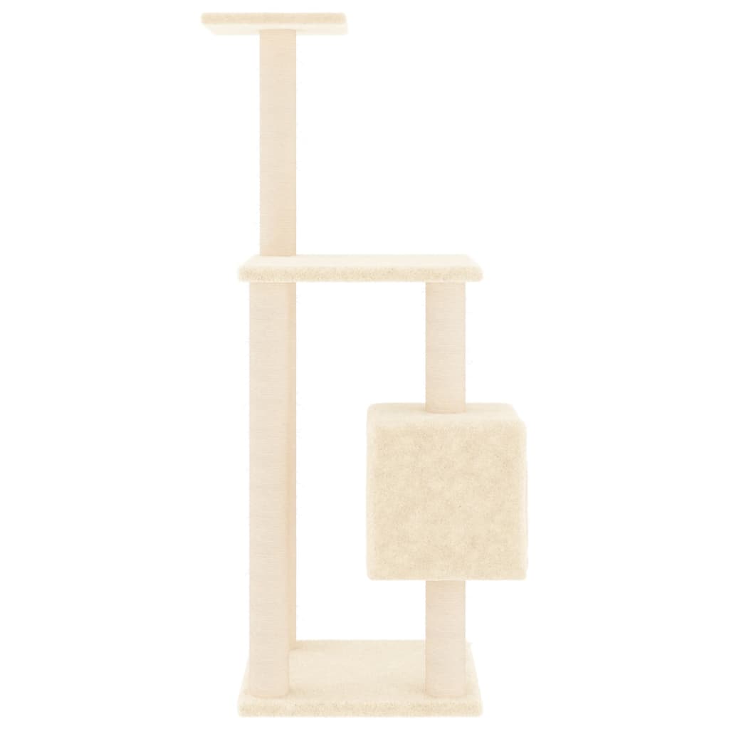Cat Tree With Sisal Scratching Posts 104 Cm