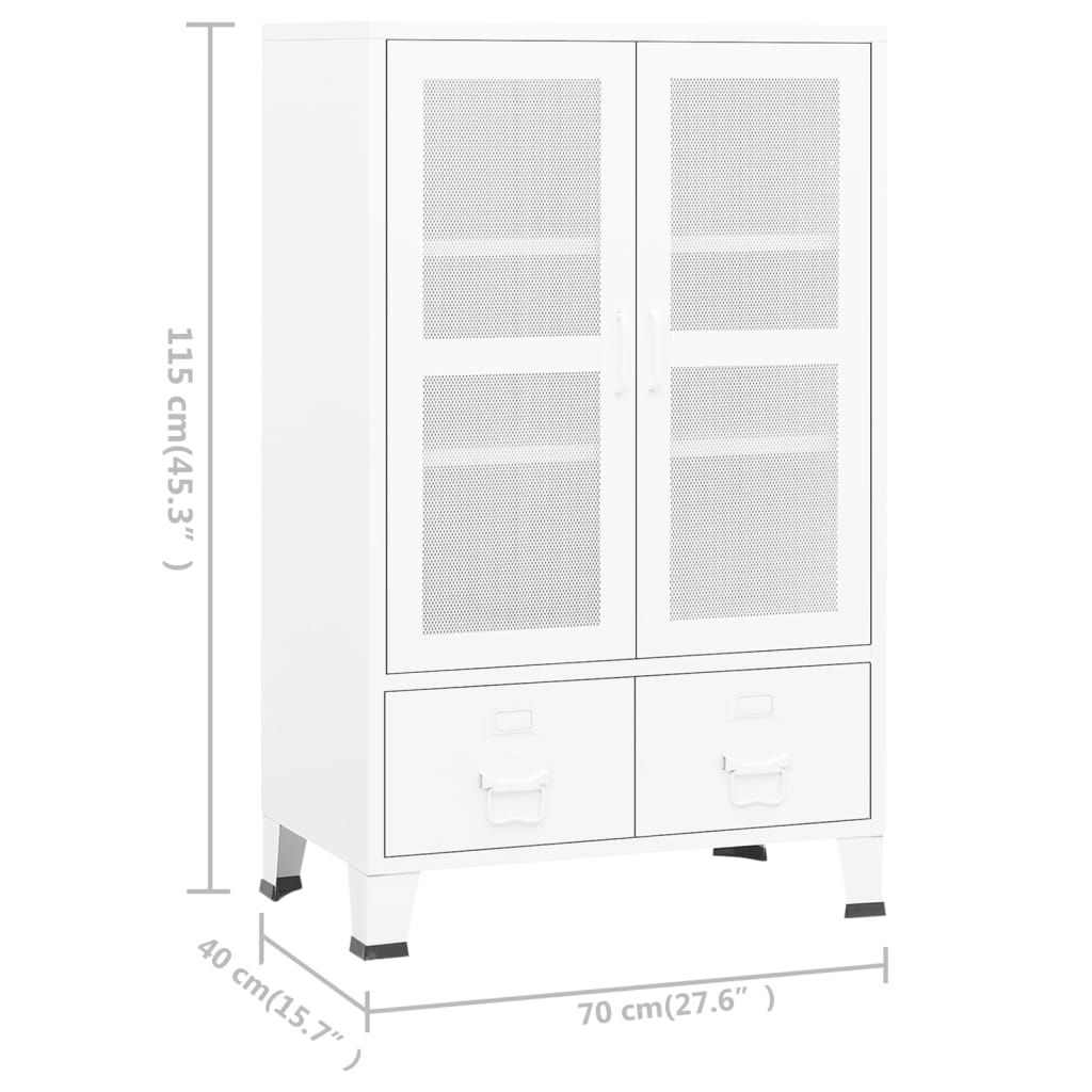Industrial Storage Chest Metal