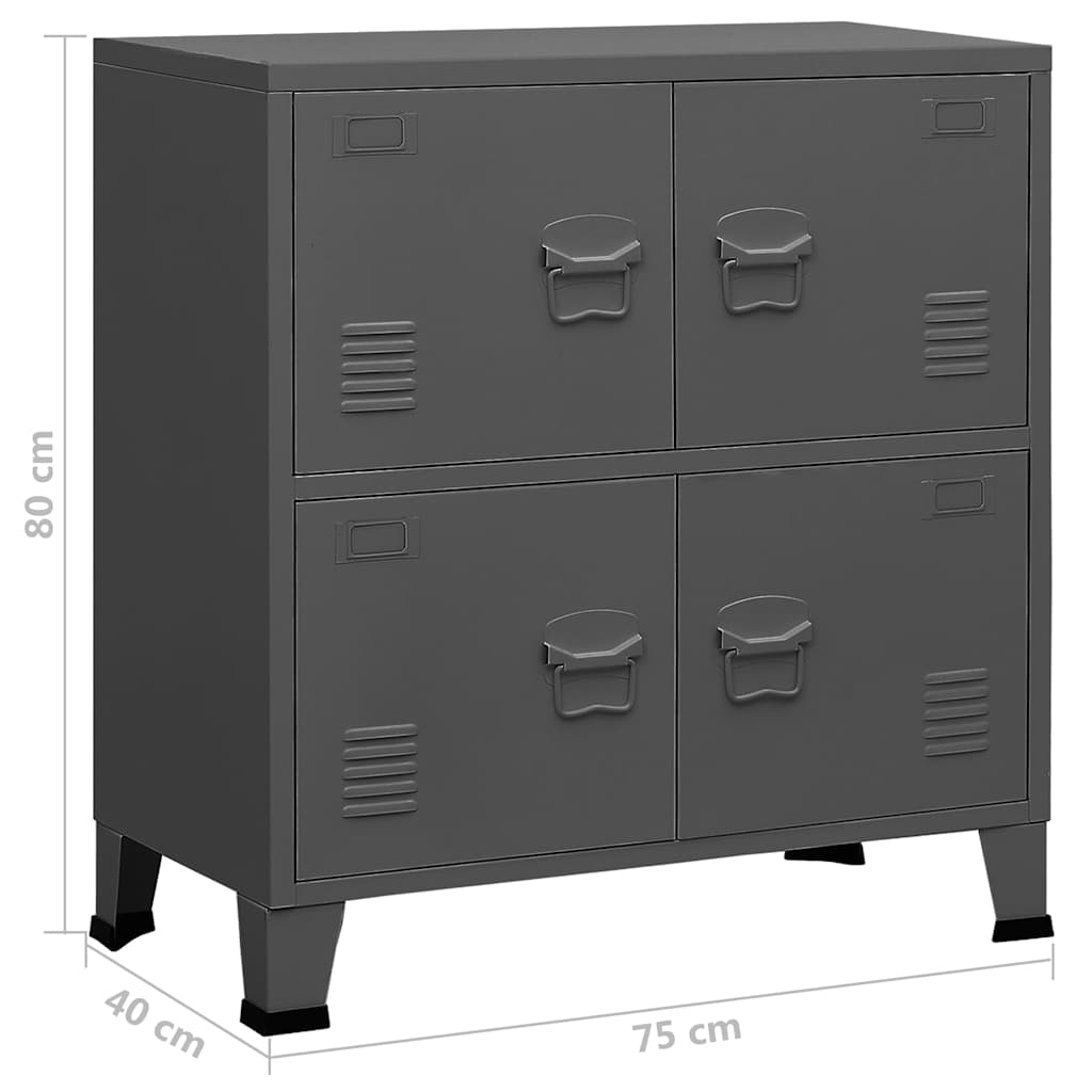 Industrial Storage Chest 75X40X Steel