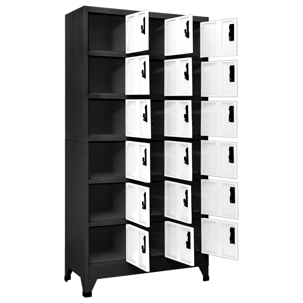 Locker Cabinet 90X40X180 Cm Steel