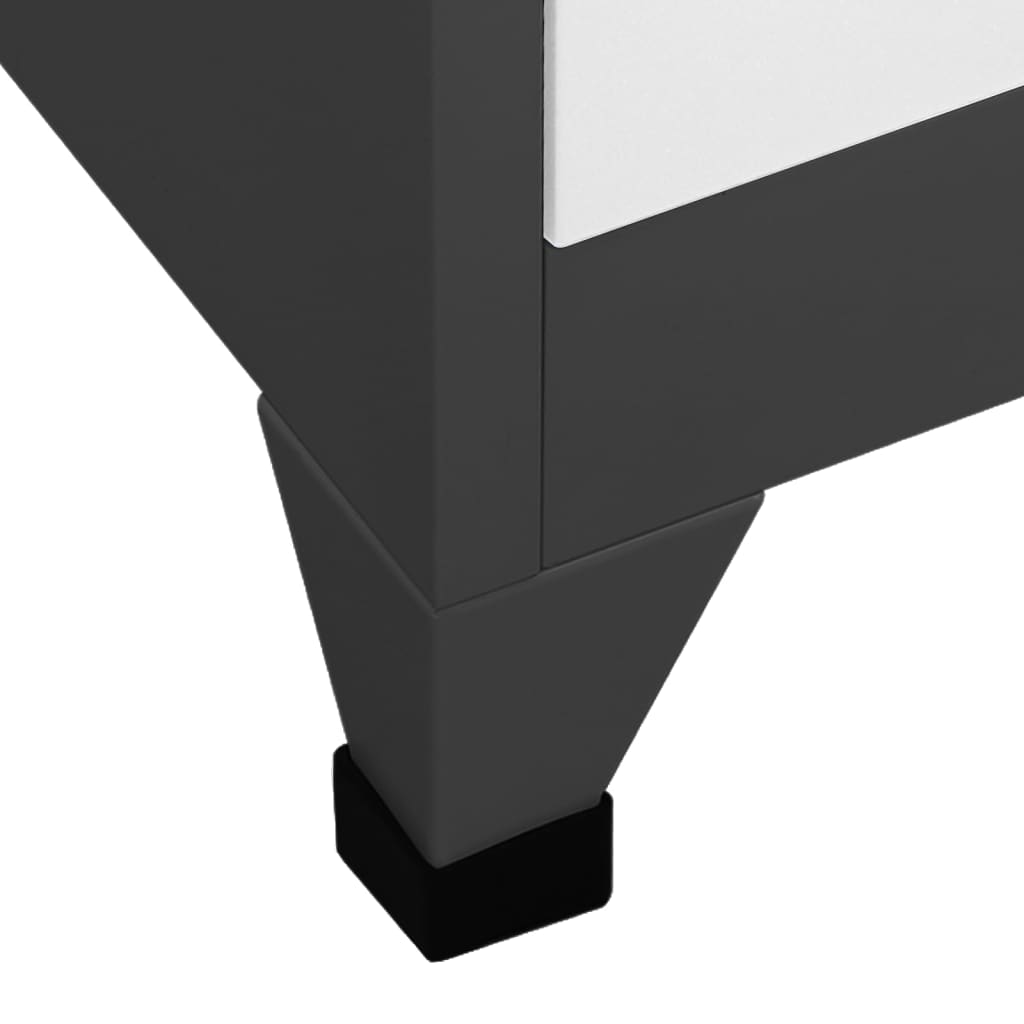 Locker Cabinet 90X40X180 Cm Steel