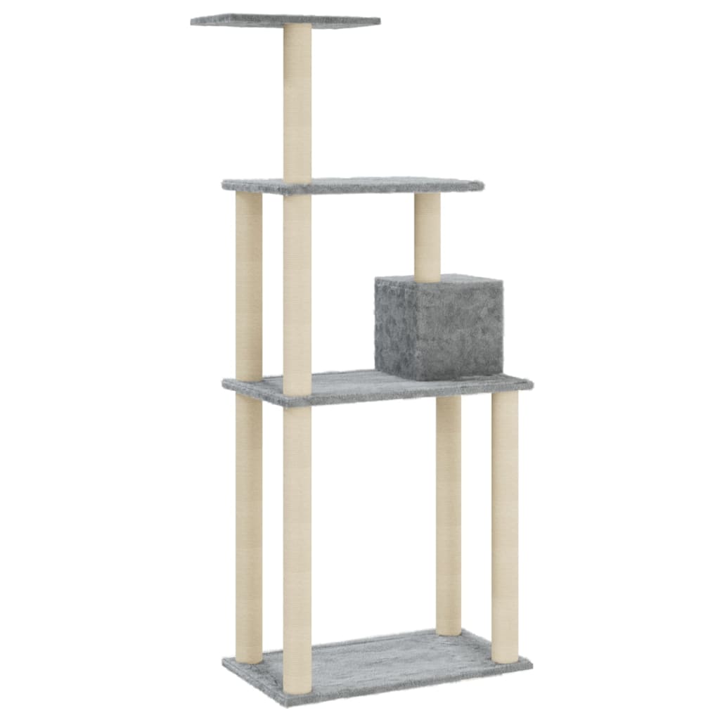 Cat Tree With Sisal Scratching Posts 147 Cm