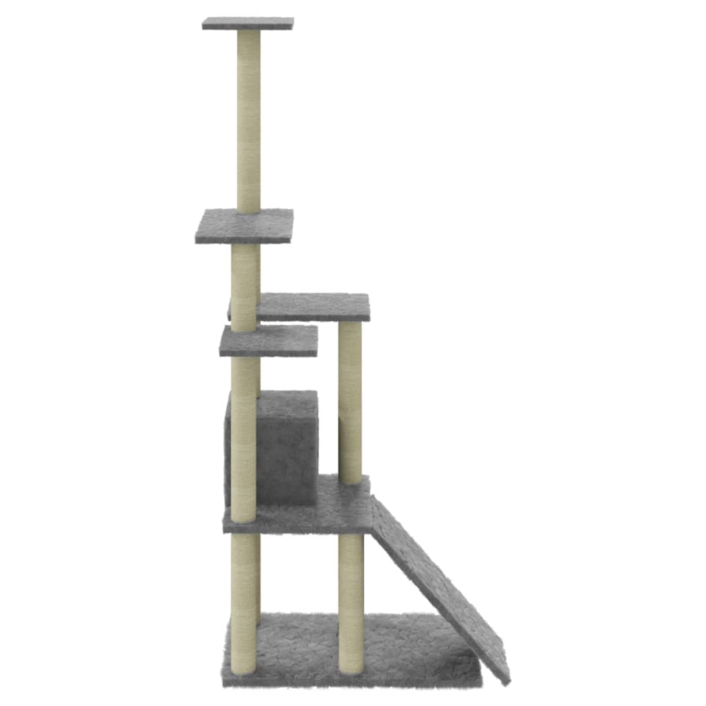 Cat Tree With Sisal Scratching Posts 155 Cm