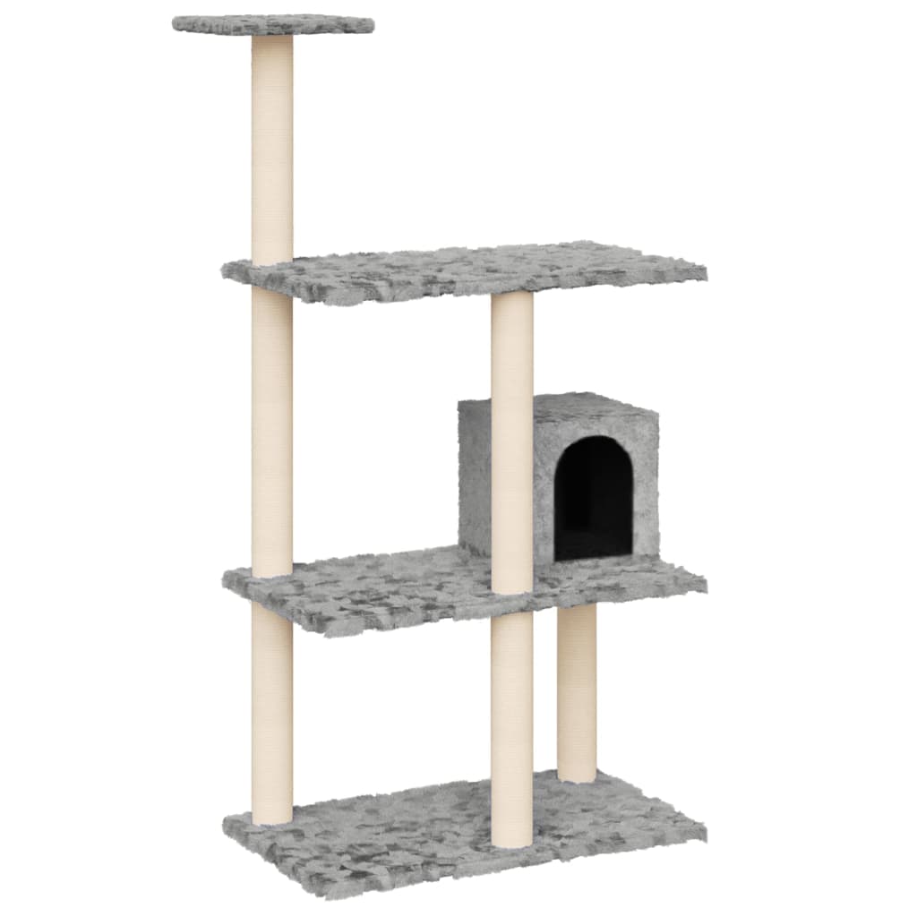 Cat Tree With Sisal Scratching Posts 119 Cm