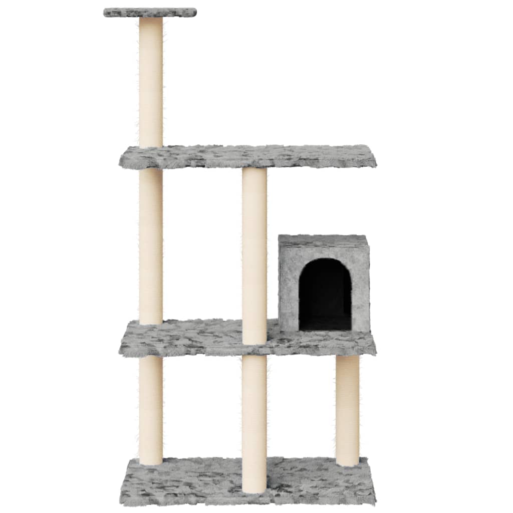 Cat Tree With Sisal Scratching Posts 119 Cm