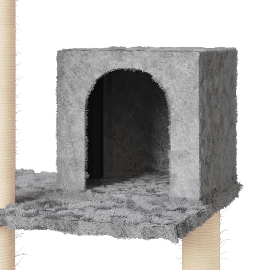 Cat Tree With Sisal Scratching Posts 119 Cm