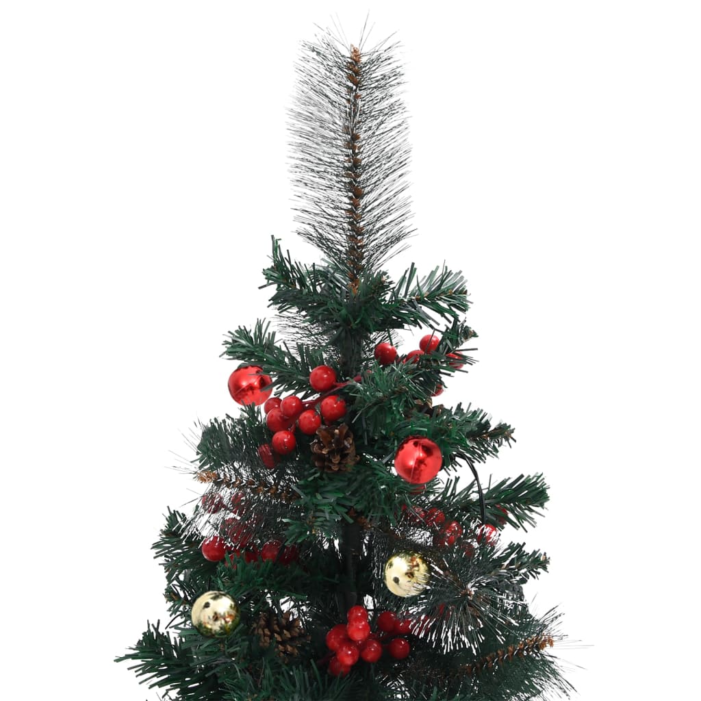 Artificial Pathway Christmas Trees 2 Pcs 76 Cm Pvc