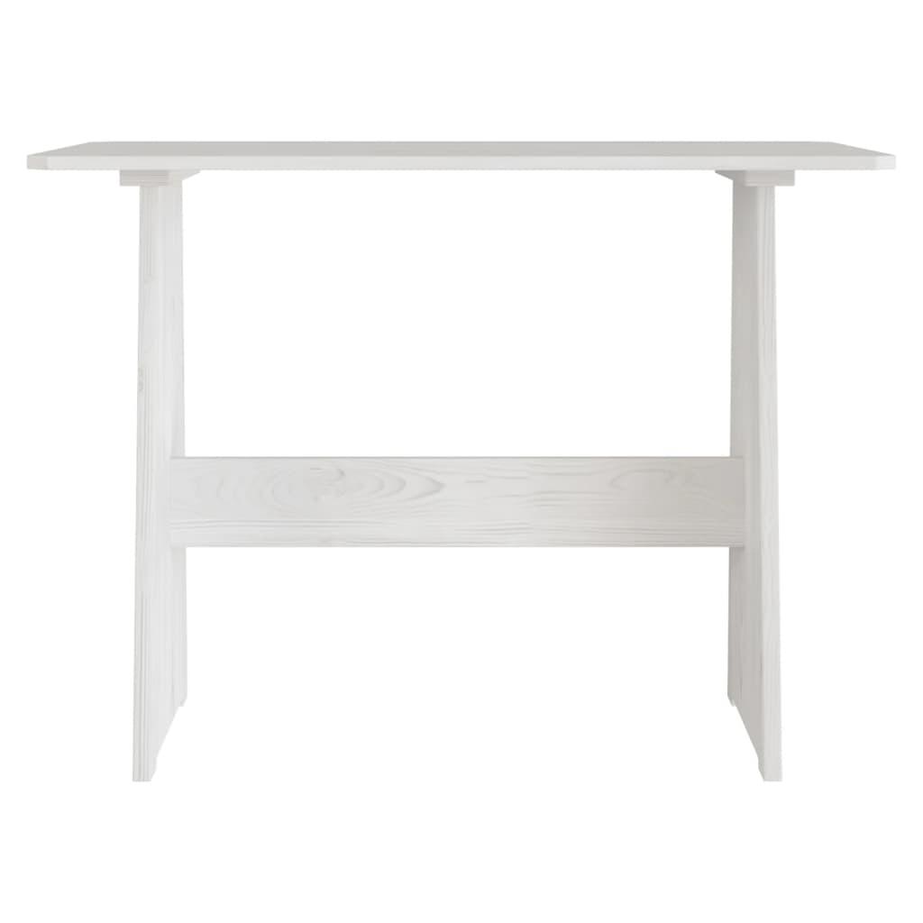 3 Piece Dining Set Reine Solid Wood Pine