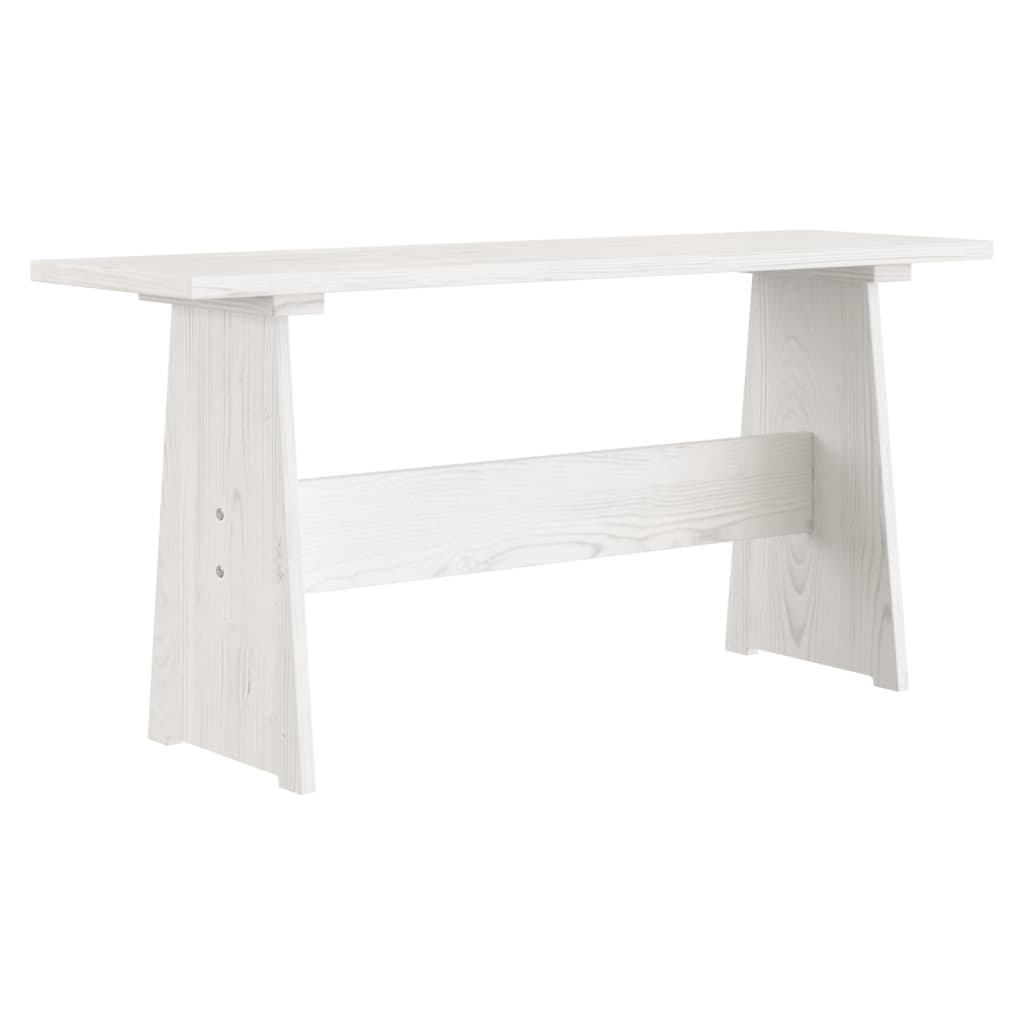 3 Piece Dining Set Reine Solid Wood Pine