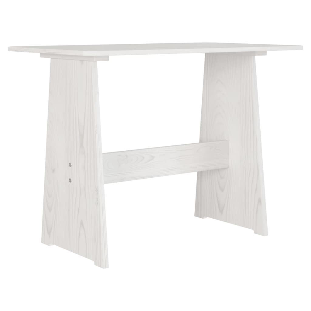 3 Piece Dining Set Reine Solid Wood Pine