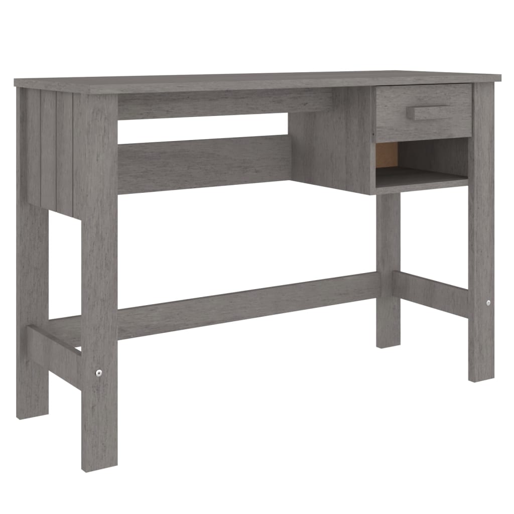 Desk Hamar 110X40X75 Cm Solid Wood Pine