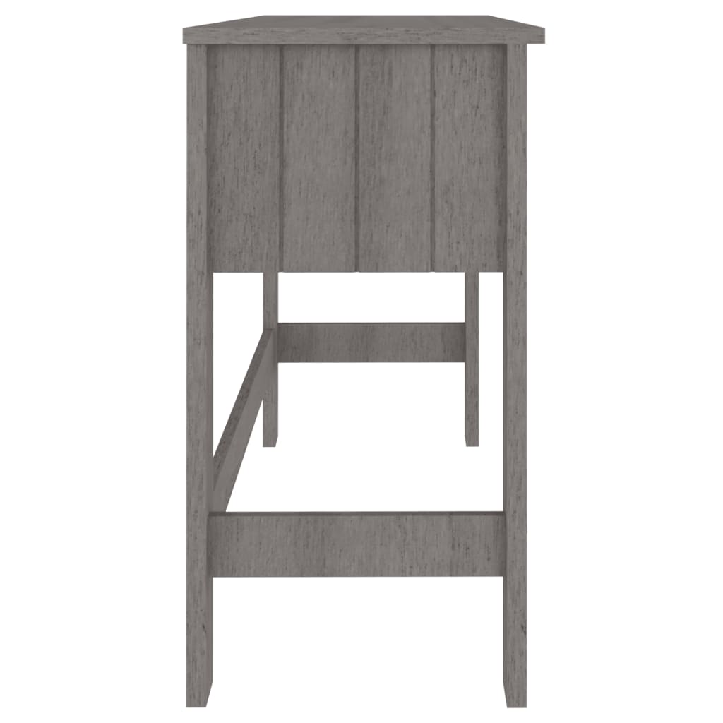 Desk Hamar 110X40X75 Cm Solid Wood Pine
