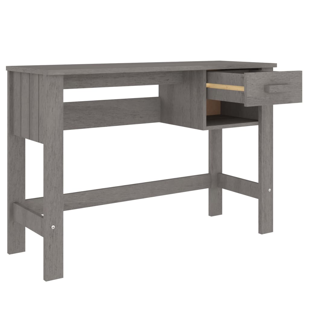 Desk Hamar 110X40X75 Cm Solid Wood Pine