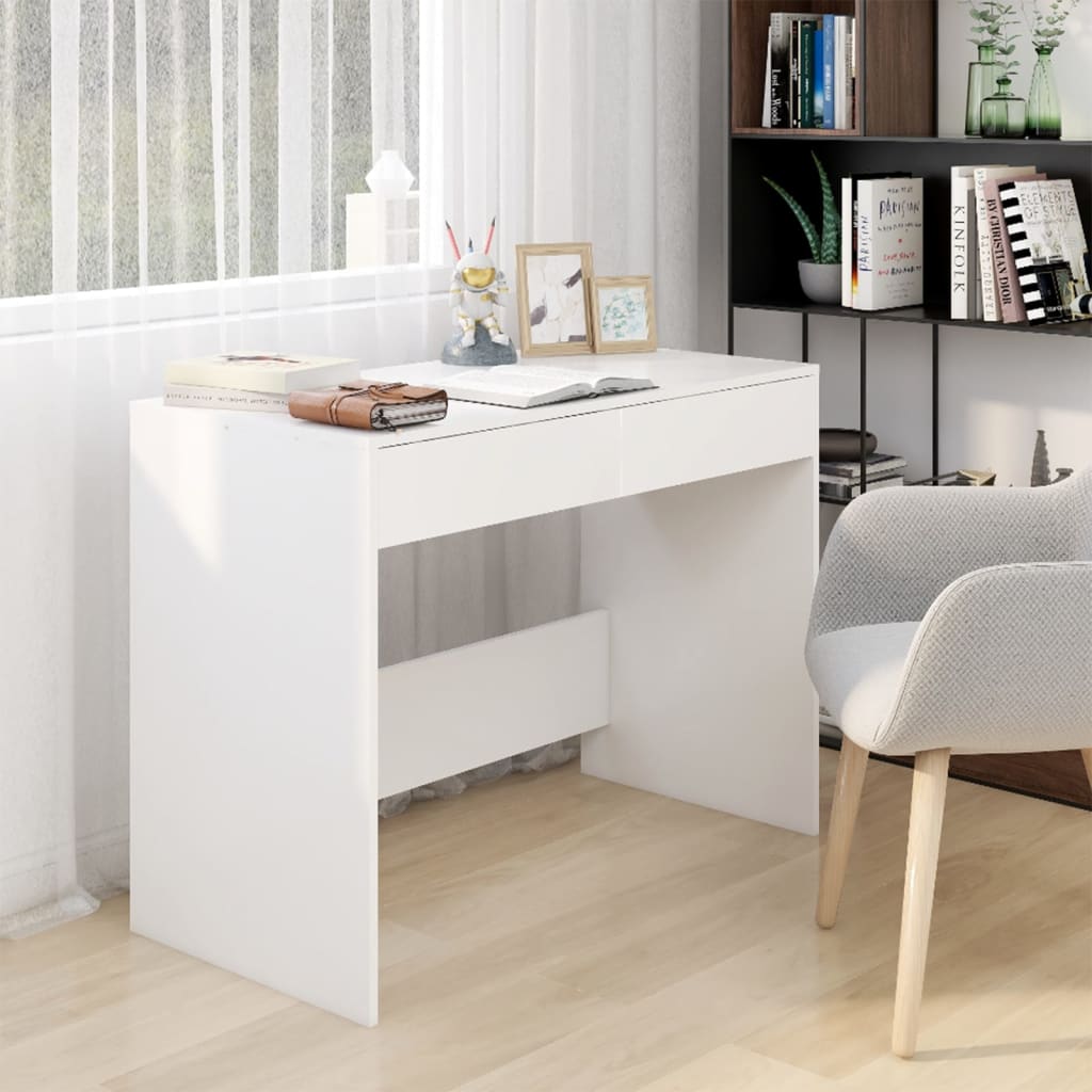 Desk 101X50X76.5 Cm Engineered Wood